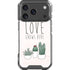 Love Grows Here iPhone 18 Pro Clear Case