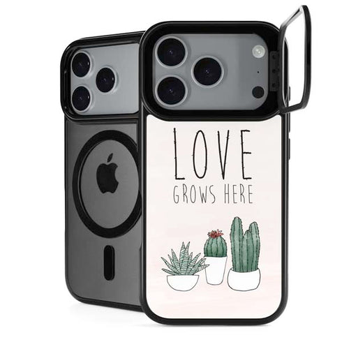 Love Grows Here iPhone 18 Pro Kickstand Case