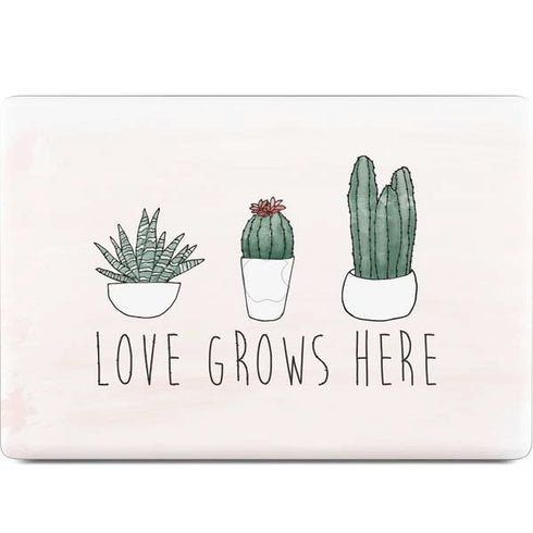 Love Grows Here MacBook Skins