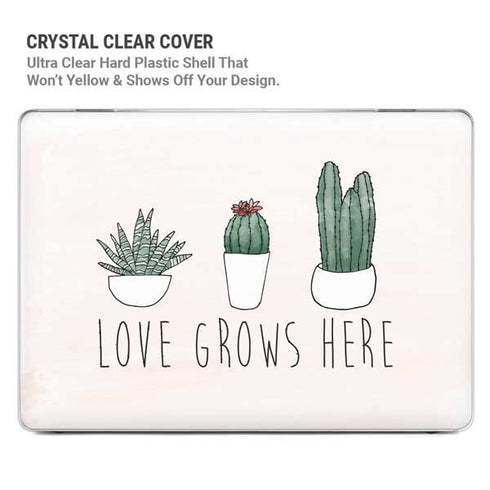 Love Grows Here MacBook Cases