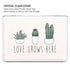 Love Grows Here MacBook Cases