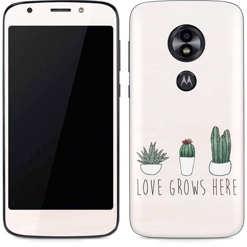 Love Grows Here Moto E5 Play Skin