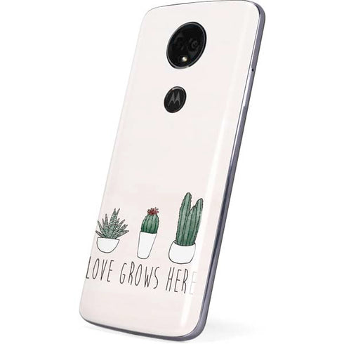 Love Grows Here Moto E5 Plus Skin