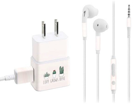 Love Grows Here Phone Charger Skin