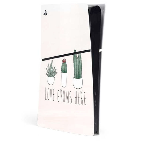 Love Grows Here PS5 Slim Digital Edition Console Skin