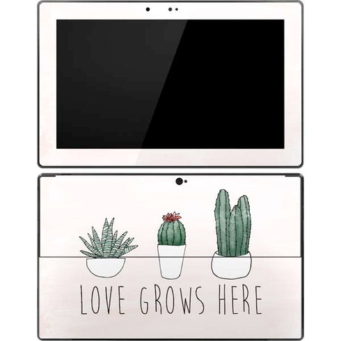 Love Grows Here Surface Pro Tablet Skin