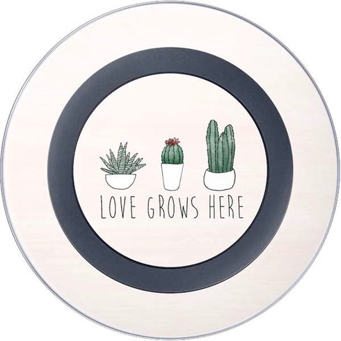 Love Grows Here Wireless Charger Skin