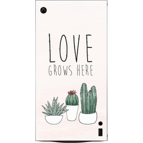Love Grows Here XBox Series X Digital Edition Console Skin