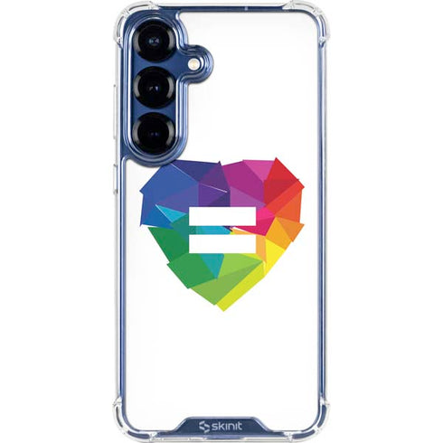 Love Is Equal Galaxy S25 Clear Case