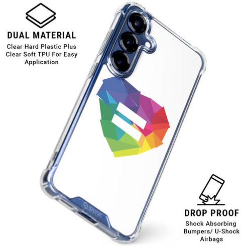 Love Is Equal Galaxy S25 Plus Clear Case