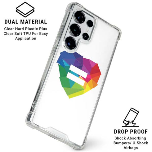 Love Is Equal Galaxy S25 Ultra Clear Case