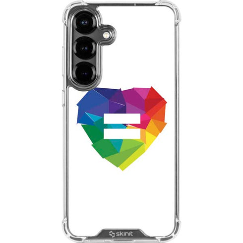 Love Is Equal Galaxy S26 Plus Clear Case