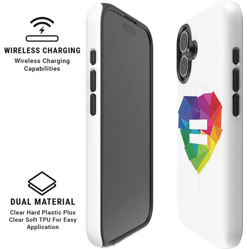 Love Is Equal iPhone 16 Plus Magsafe Impact Case