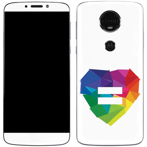 Love Is Equal Moto E5 Plus Skin