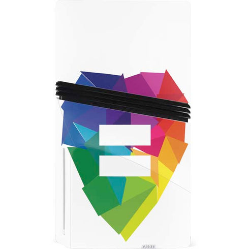 Love Is Equal PS5 Pro Disk Console Skin