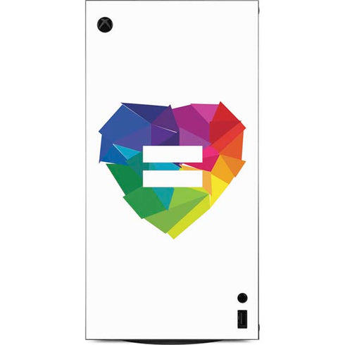 Love Is Equal XBox Series X Digital Edition Console Skin