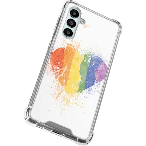 Love Is Love Heart Galaxy A16 5G Clear Case