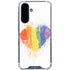 Love Is Love Heart Galaxy A36 5G Clear Case