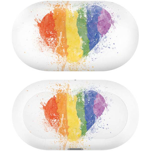 Love Is Love Heart Galaxy Buds Plus Skin