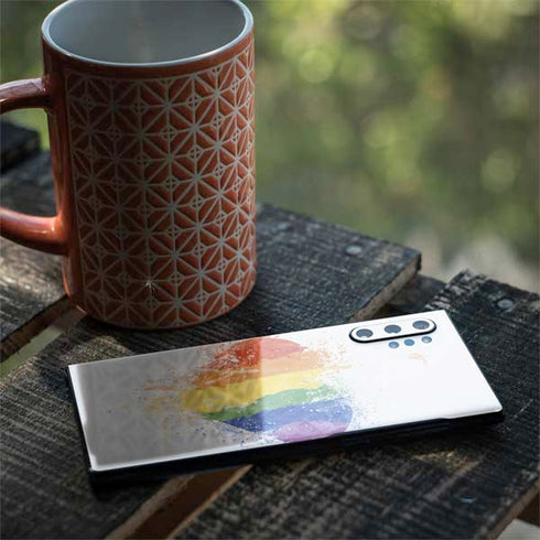 Love Is Love Heart Galaxy Note 10 Plus Skin