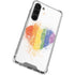 Love Is Love Heart Galaxy S24 FE Clear Case