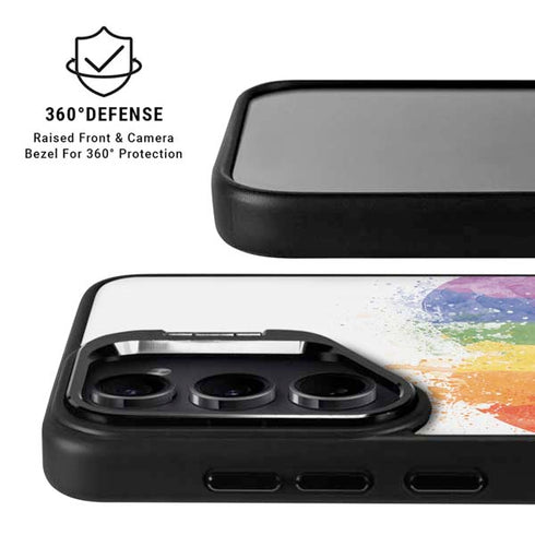 Love Is Love Heart Galaxy S25 Kickstand Case