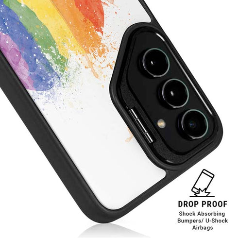 Love Is Love Heart Galaxy S25 Kickstand Case
