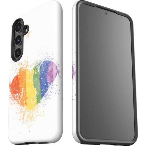 Love Is Love Heart Galaxy S25 Plus Impact Case