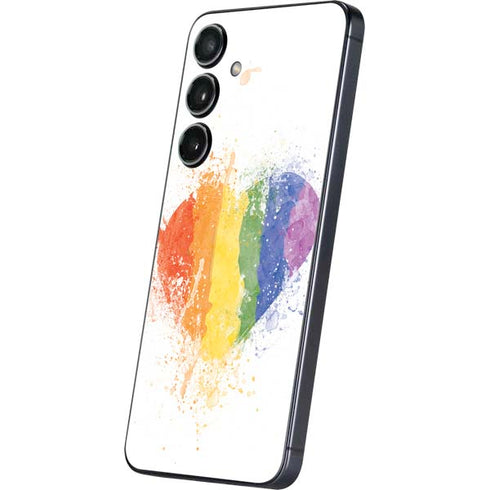 Love Is Love Heart Galaxy S25 Plus Skin