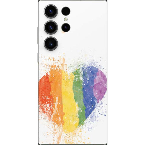 Love Is Love Heart Galaxy S25 Ultra Skin