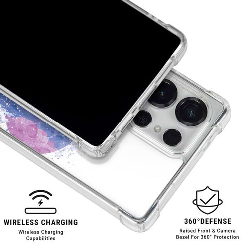 Love Is Love Heart Galaxy S25 Ultra Clear Case