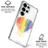 Love Is Love Heart Galaxy S25 Ultra Clear Case