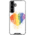 Love Is Love Heart Galaxy S26 Plus Clear Case