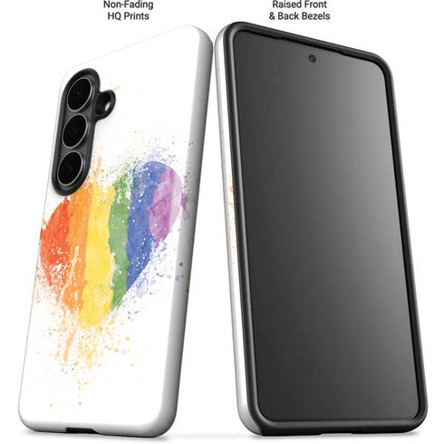 Love Is Love Heart Galaxy S26 Plus Impact Case