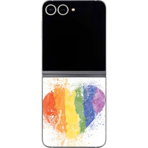 Love Is Love Heart Galaxy Z Flip6 Skin