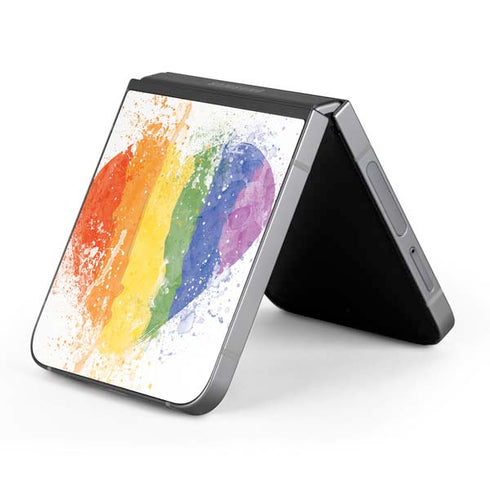 Love Is Love Heart Galaxy Z Flip6 Skin