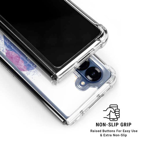 Love Is Love Heart Galaxy Z Fold6 Clear Case