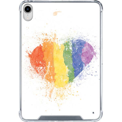 Love Is Love Heart iPad 11th Gen (2025) Clear Case
