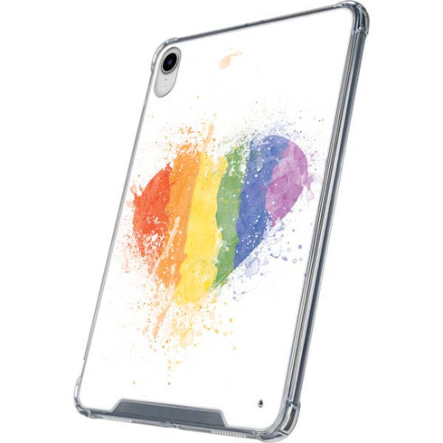 Love Is Love Heart iPad 11th Gen (2025) Clear Case