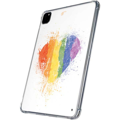 Love Is Love Heart iPad Pro 11in (2024) Clear Case