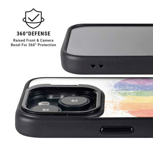 Love Is Love Heart iPhone 14 Kickstand Case