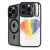 Love Is Love Heart iPhone 14 Pro Max Kickstand Case