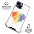 Love Is Love Heart iPhone 15 Clear Case