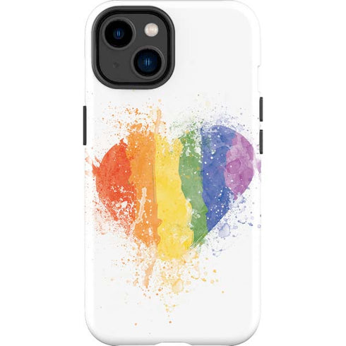 Love Is Love Heart iPhone 15 Impact Case
