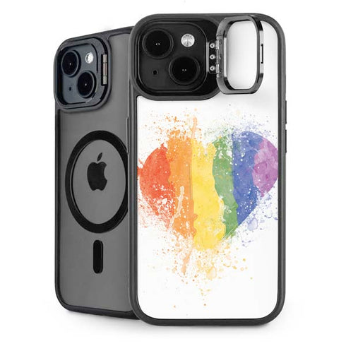 Love Is Love Heart iPhone 15 Kickstand Case