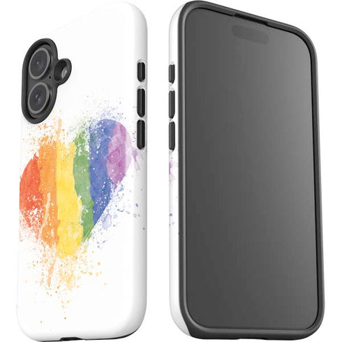Love Is Love Heart iPhone 16 Impact Case