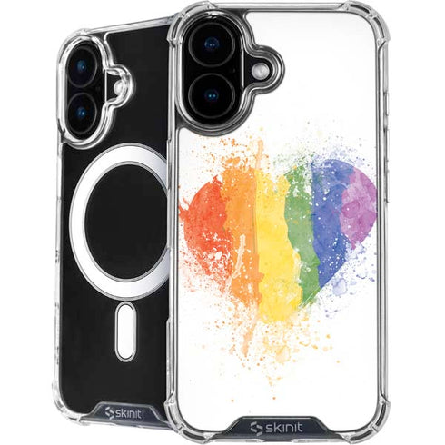 Love Is Love Heart iPhone 16 MagSafe Case