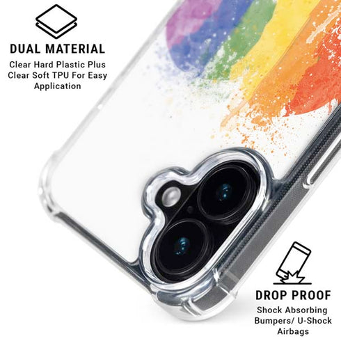 Love Is Love Heart iPhone 16 MagSafe Case