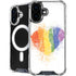 Love Is Love Heart iPhone 16 Plus MagSafe Case
