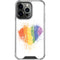 Love Is Love Heart iPhone 16 Pro Clear Case
